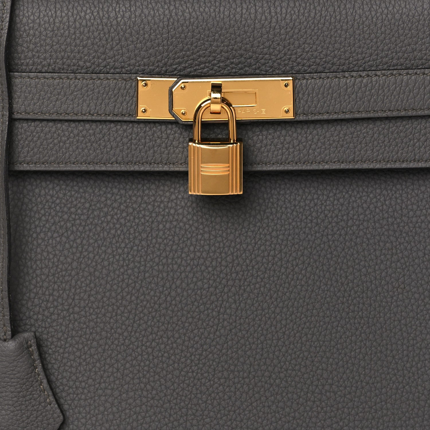 Hermes Togo Kelly Retourne 32 Etain 8 of 11