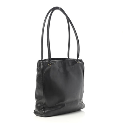 Chanel Lambskin CC Shoulder Bag Black 3 of 17