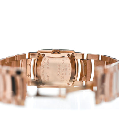Bulgari 18K Rose Gold 22mm Assioma Quartz Watch Black 4 of 5