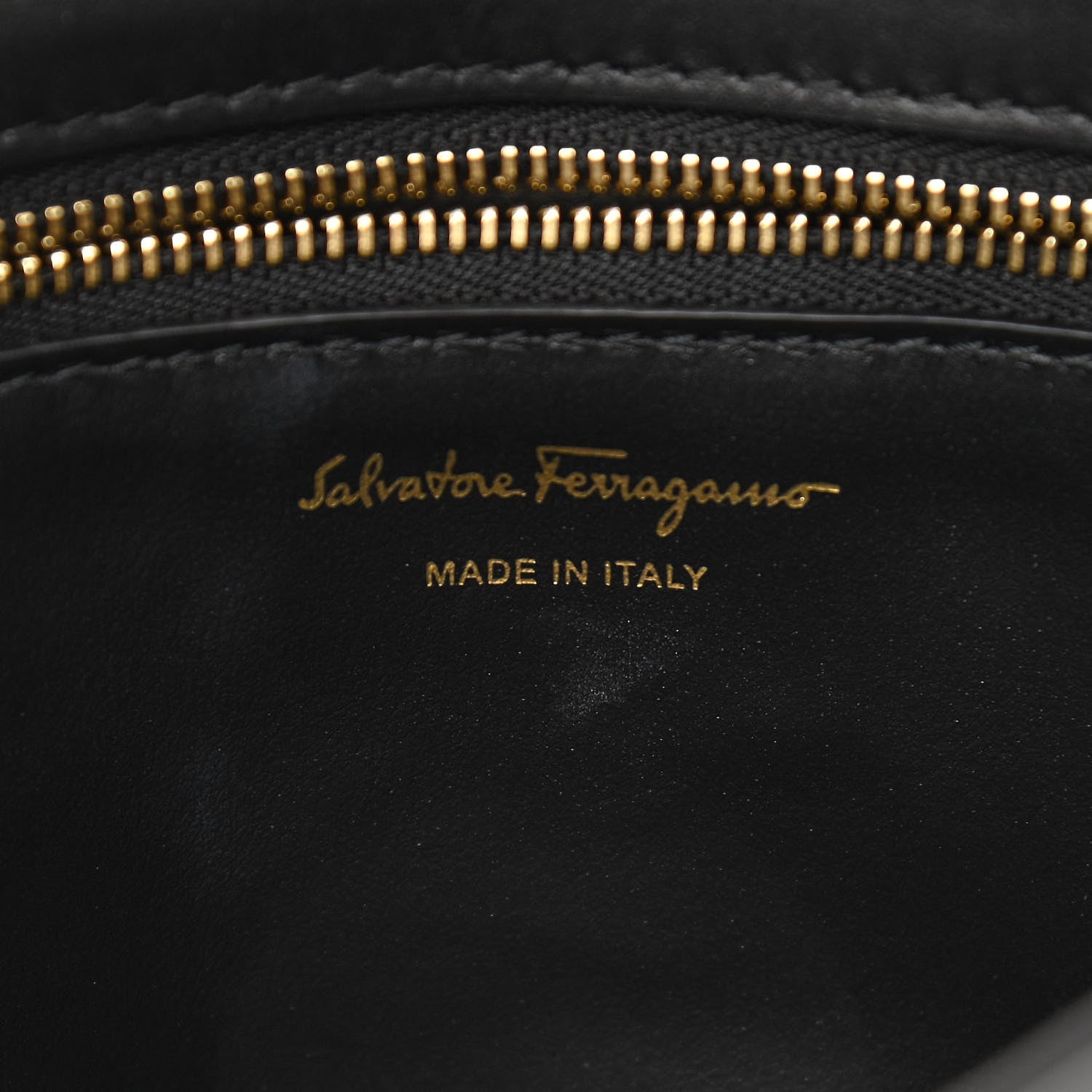 Salvatore Ferragamo Calfskin Quilted Gancini Flap Bag Black 6 of 11