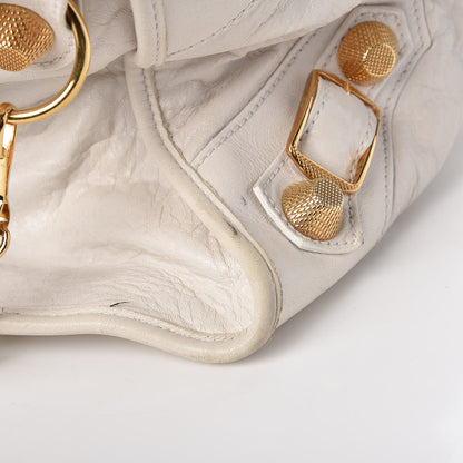 Balenciaga Agneau Giant 21 Gold Hardware Part Time White 31 of 32