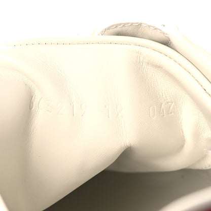 Gucci Calfskin Cat Embroidered Mens Ace Sneakers 12 White Green 7 of 11