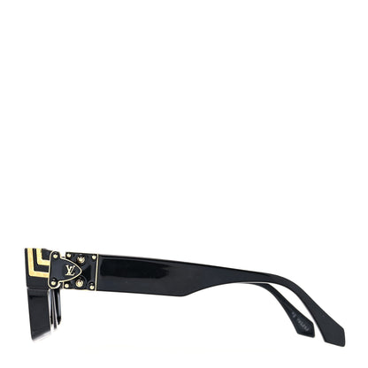 Louis Vuitton Acetate 1.1 Millionaires Sunglasses Z1165W Black 3 of 8