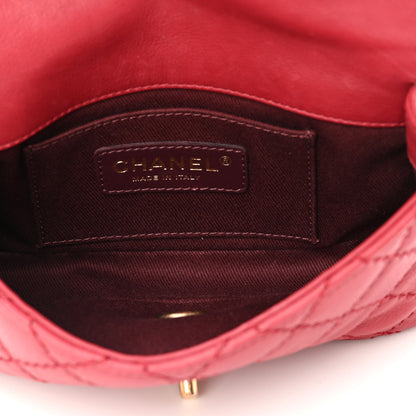 Chanel Calfskin Quilted Mini Urban Day Flap Red 5 of 13