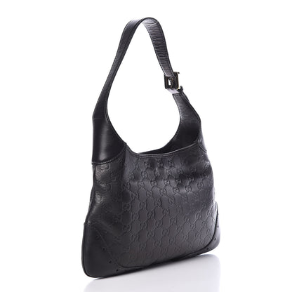 Gucci Guccissima Punch Hobo Black 3 of 15