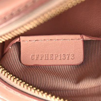 Burberry Smooth Calfskin 1983 Knight Check Link Camera Bag Peach 7 of 9