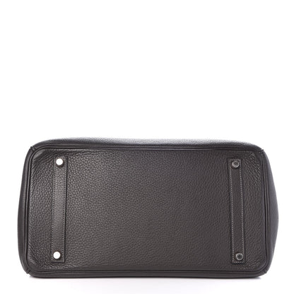 Hermes Taurillon Clemence Birkin 35 Graphite 7 of 33