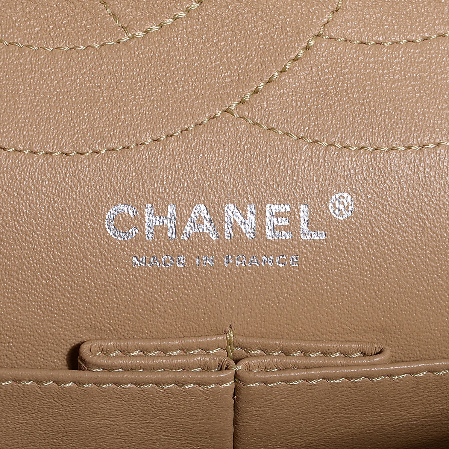 Chanel Aged Calfskin 2.55 Reissue 227 Flap Light Gold 7 of 9