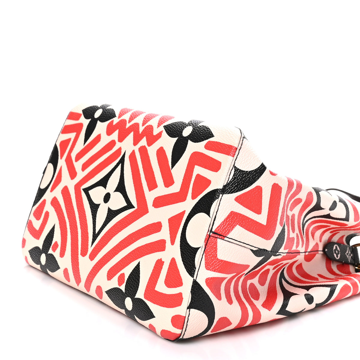 Louis Vuitton Monogram Giant Crafty NeoNoe MM Creme Rouge Black 9 of 9
