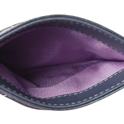 Chanel Iridescent Lambskin Quilted Reissue Card Holder Light Purple 7 of 11