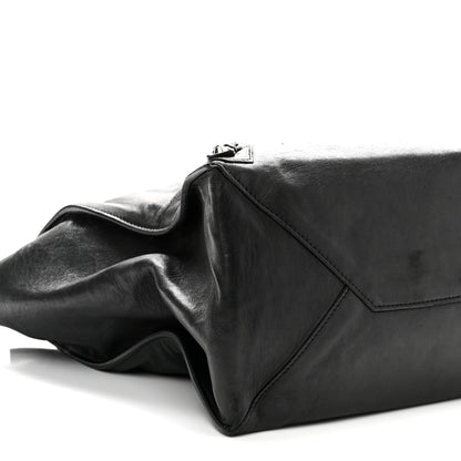Balenciaga Supple Calfskin Papier A4 Zip Around Tote Black 10 of 14