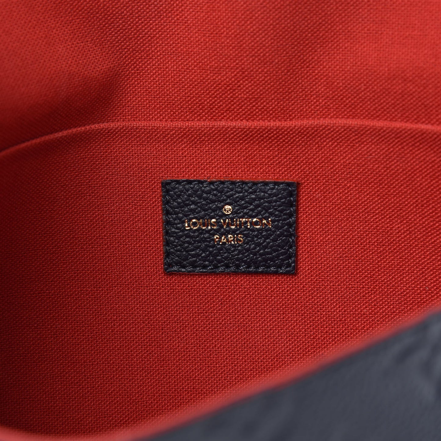 Empreinte Pochette Felicie Chain Wallet Marine Rouge
