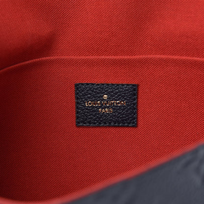 Louis Vuitton Empreinte Pochette Felicie Chain Wallet Marine Rouge 7 of 11
