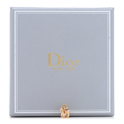 Christian Dior 18K Rose Gold Diamond Bois de Rose Single Ear Cuff Earring 5 of 5