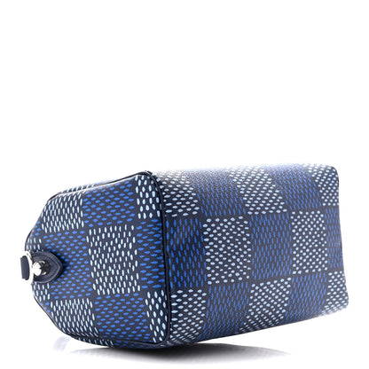 Louis Vuitton Damier Heritage Speedy Bandouliere 25 Blue 4 of 10