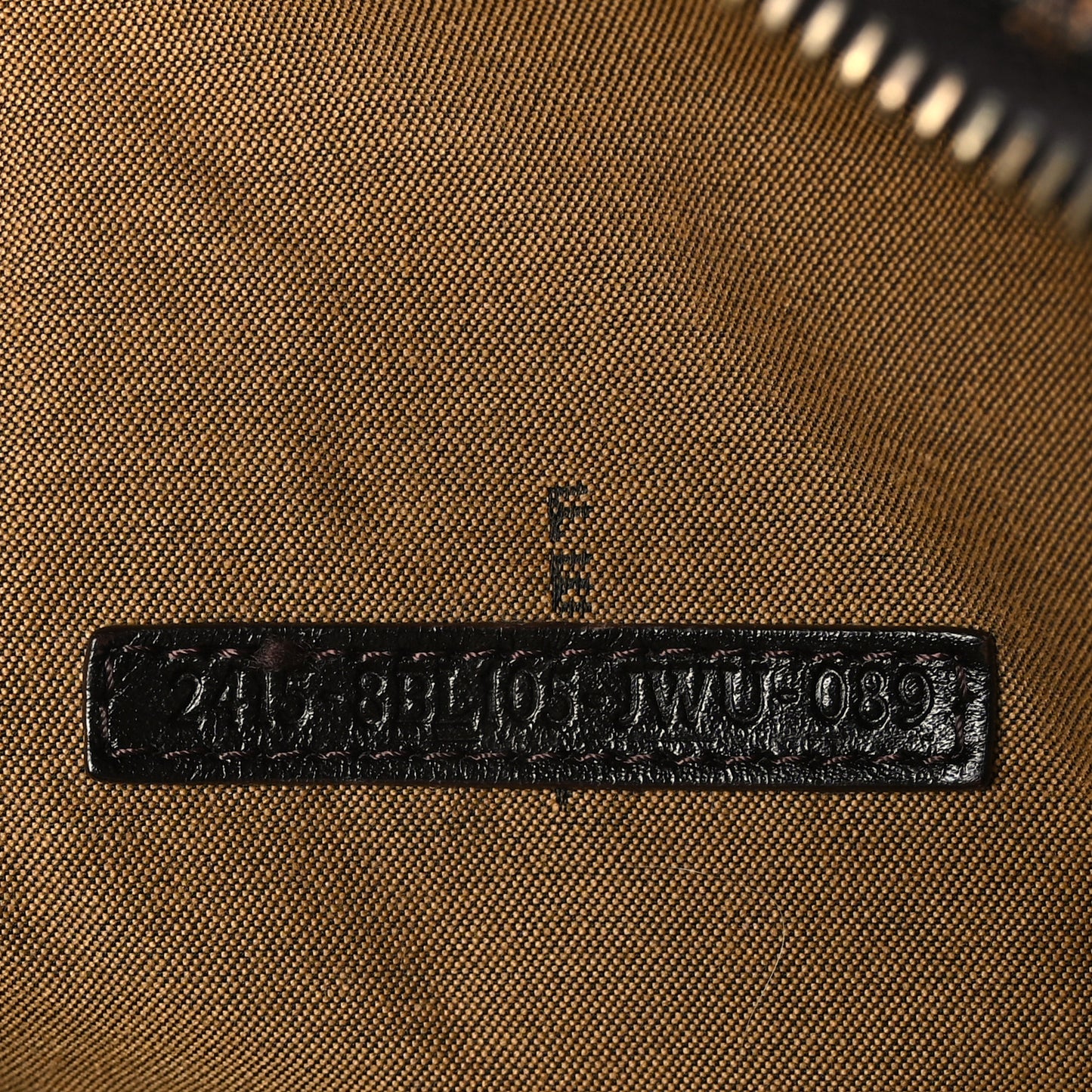 Zucca Cuoio Lucido Large Chef Boston Tobacco Moro