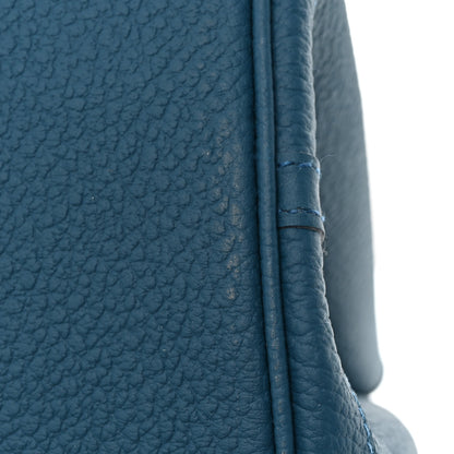 Hermes Negonda Garden Party 36 MM Bleu Brighton 12 of 12