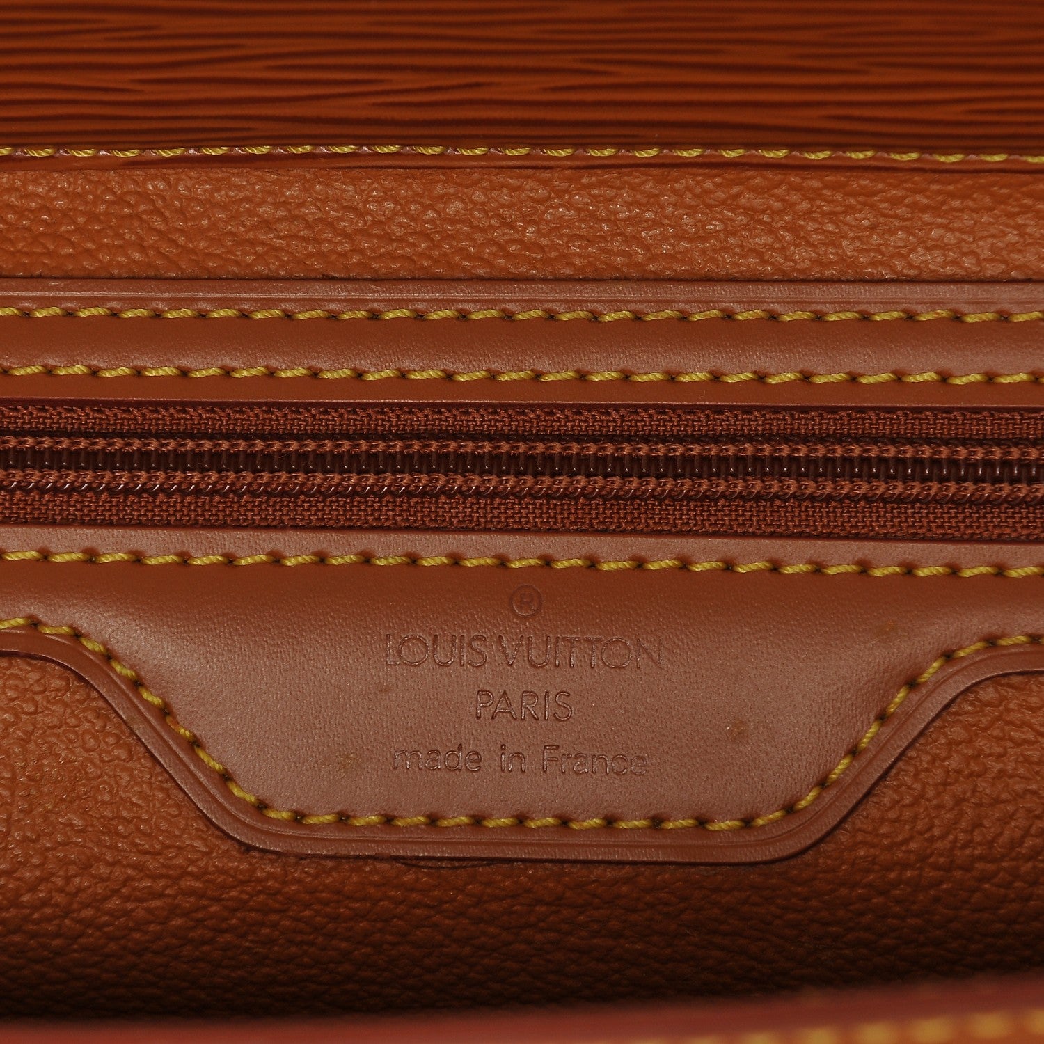 Louis Vuitton Epi Sac Plat GM Cipango 6 of 6