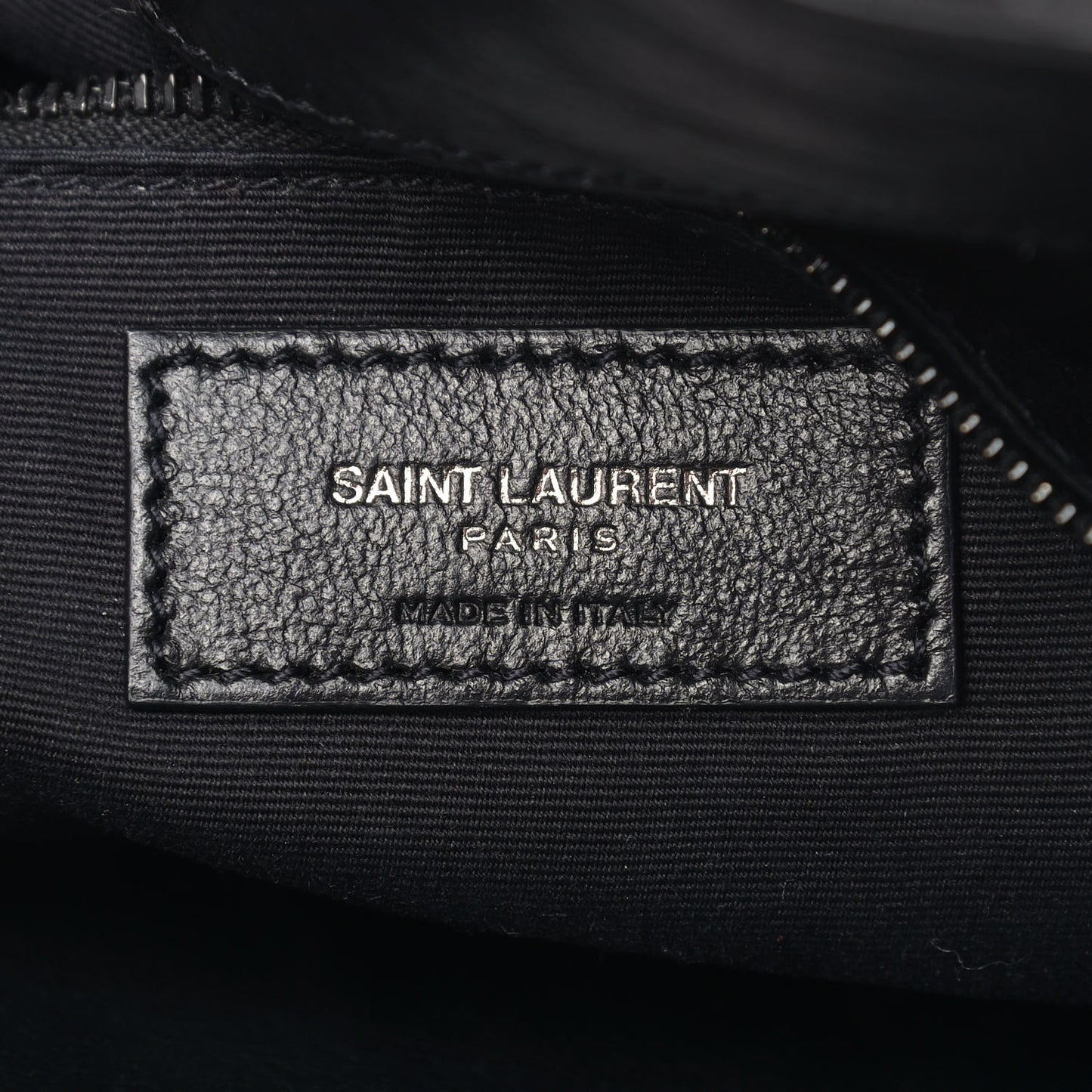 Crinkled Calfskin Matelasse Monogram Medium Niki Shopper Tote Black