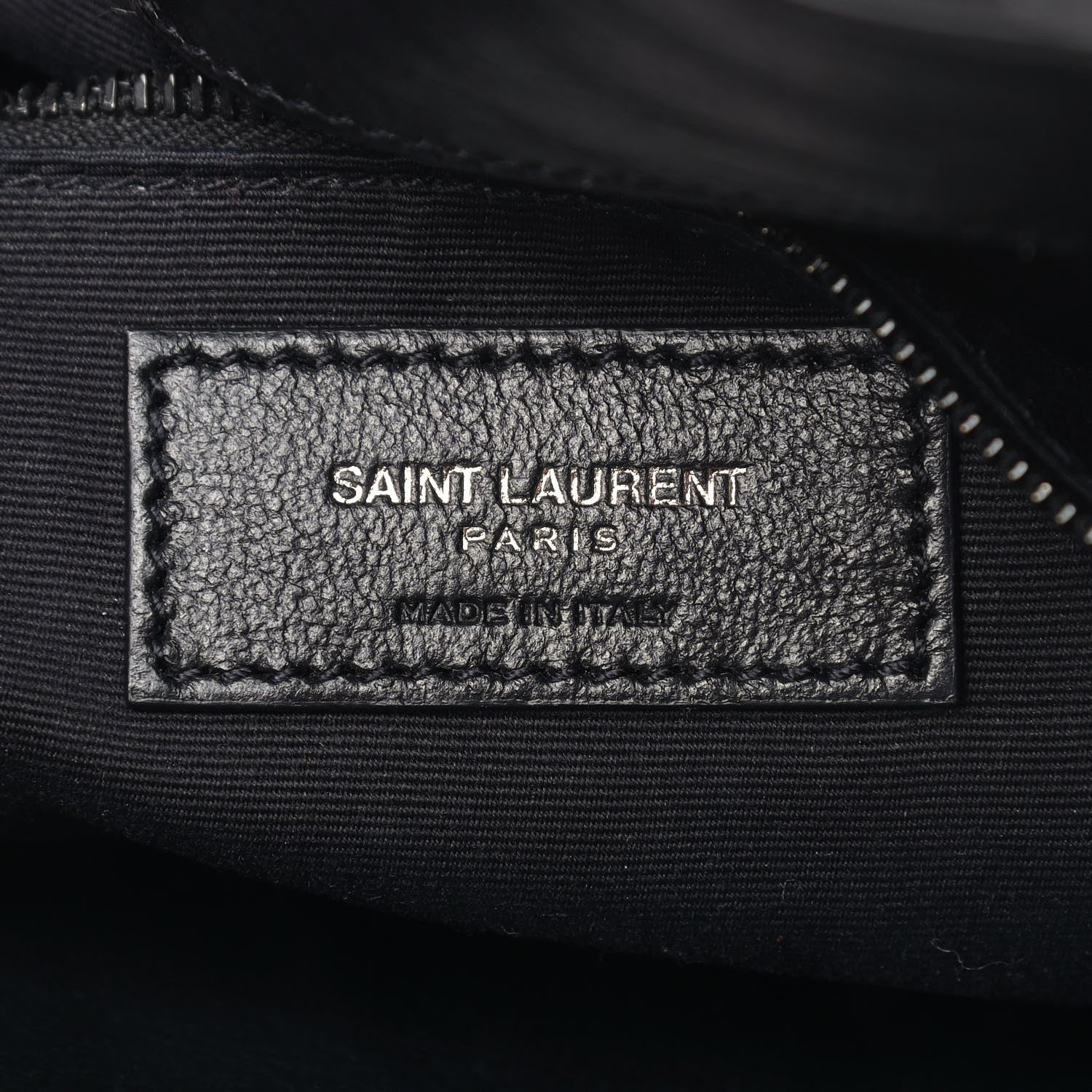 Saint Laurent Crinkled Calfskin Matelasse Monogram Medium Niki Shopper Tote Black 5 of 9