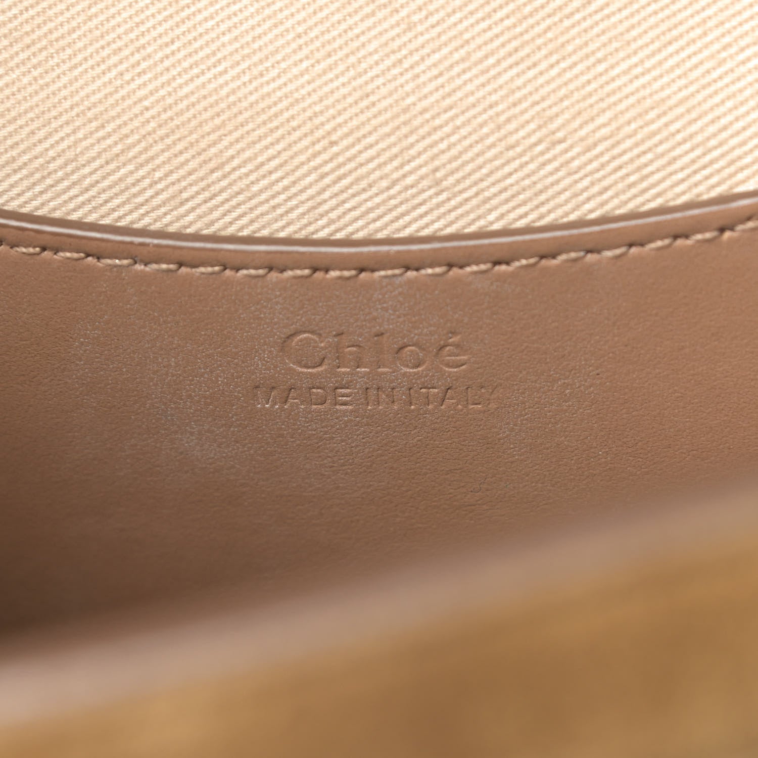 Chloe Calfskin Large Tess Bag Nut 8 of 11