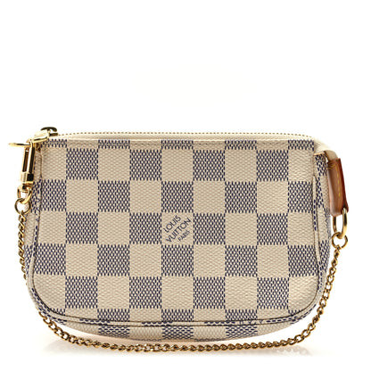 Louis Vuitton Damier Azur Mini Pochette Accessories 1 of 8