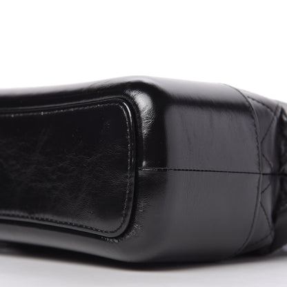 Chanel Aged Calfskin Quilted Medium Gabrielle Hobo Black 7 of 10