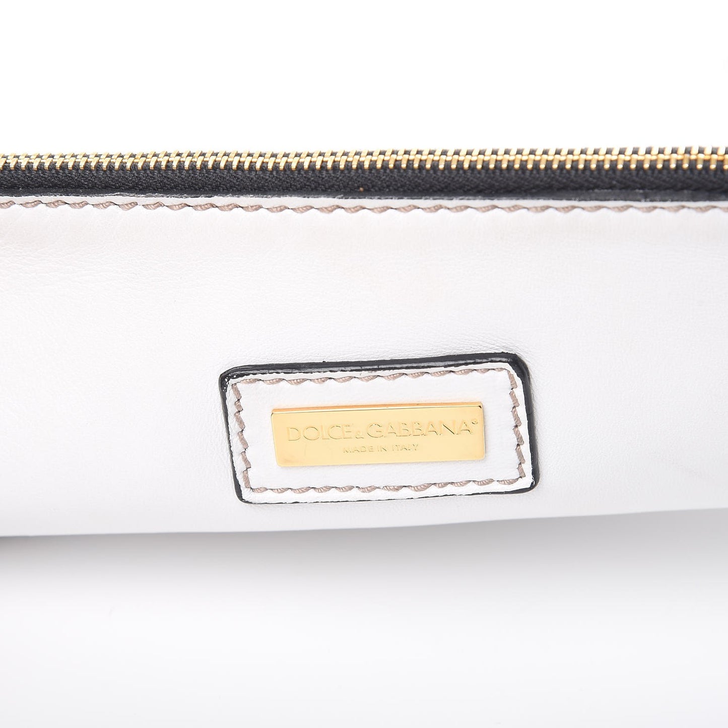 Calf Hair Leopard Print Lace Large Miss Sicily Satchel White