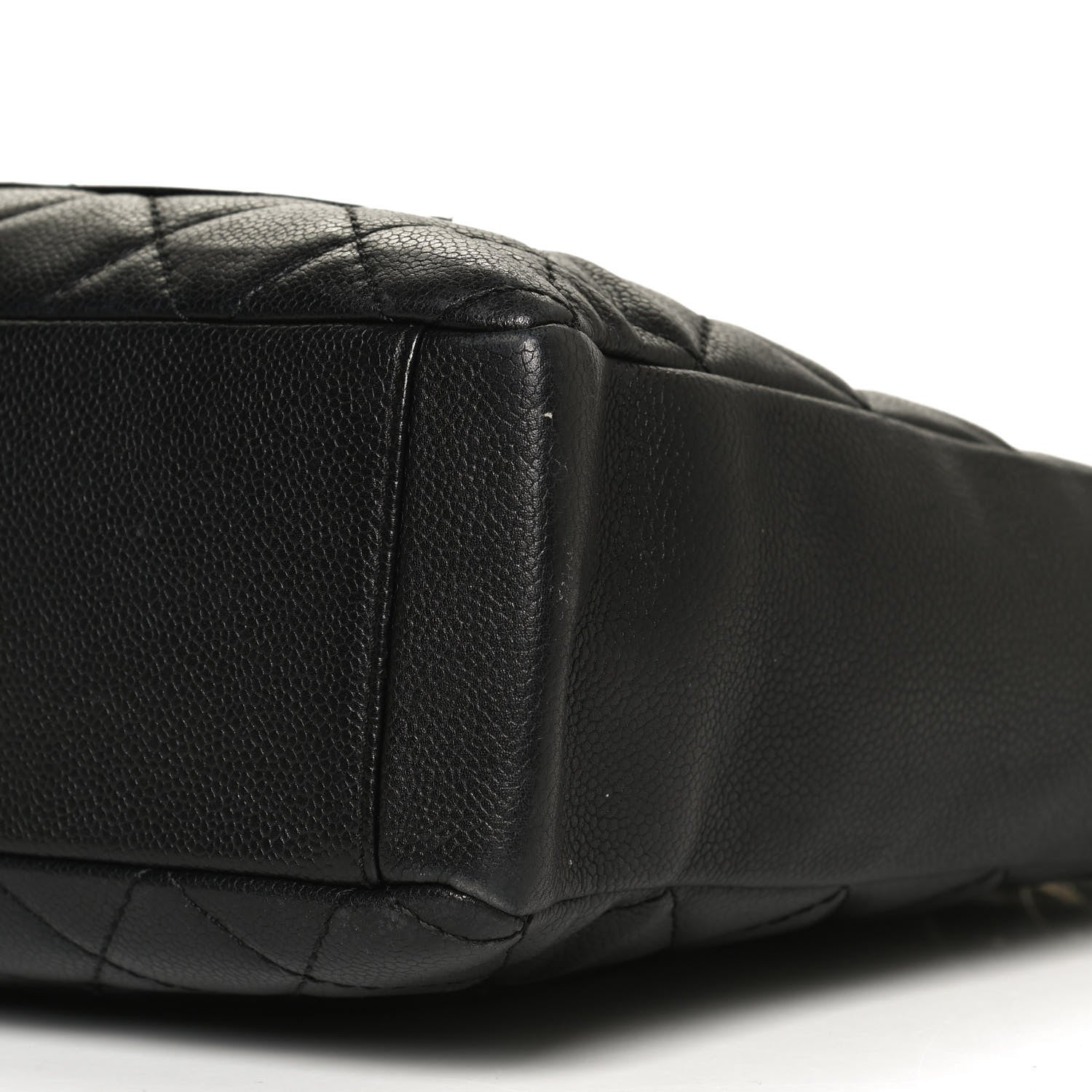 Chanel Caviar Quilted Petit Shopping Tote PST Black 9 of 9
