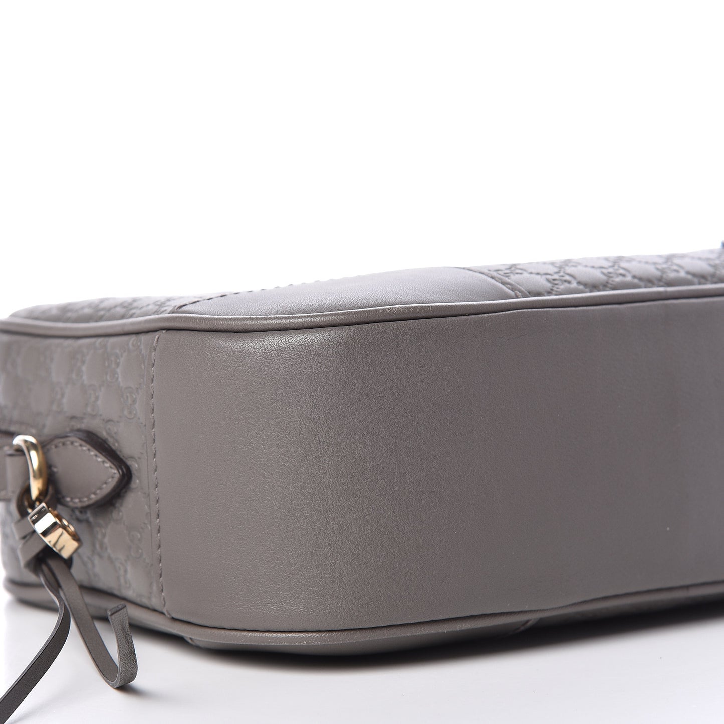 Microguccissima Mini Bree Messenger Bag Grey