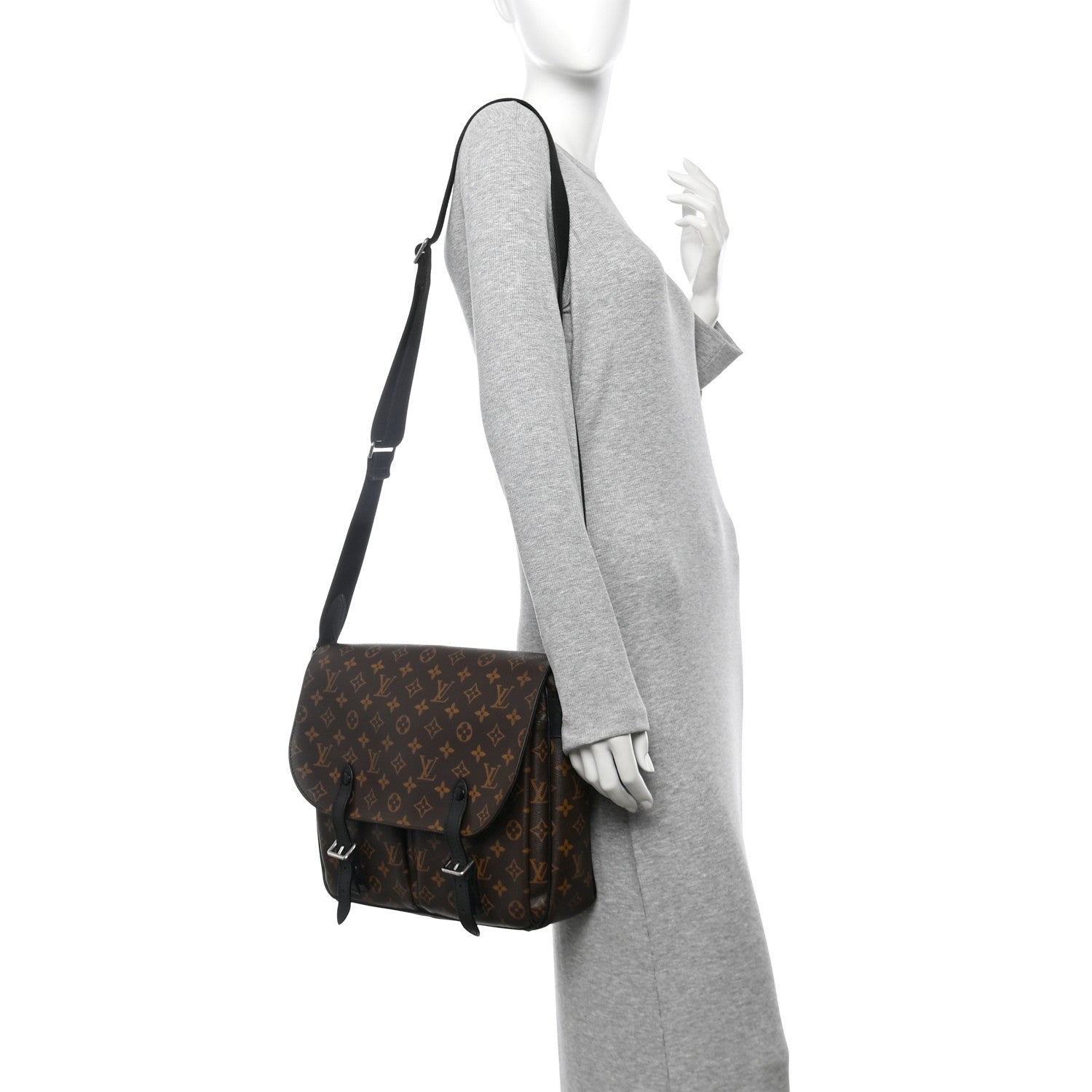 Louis Vuitton Monogram Macassar Christopher Messenger 2 of 10