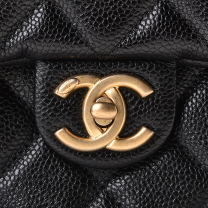 Chanel Caviar Quilted Mini Chain Soul Flap Black 8 of 10