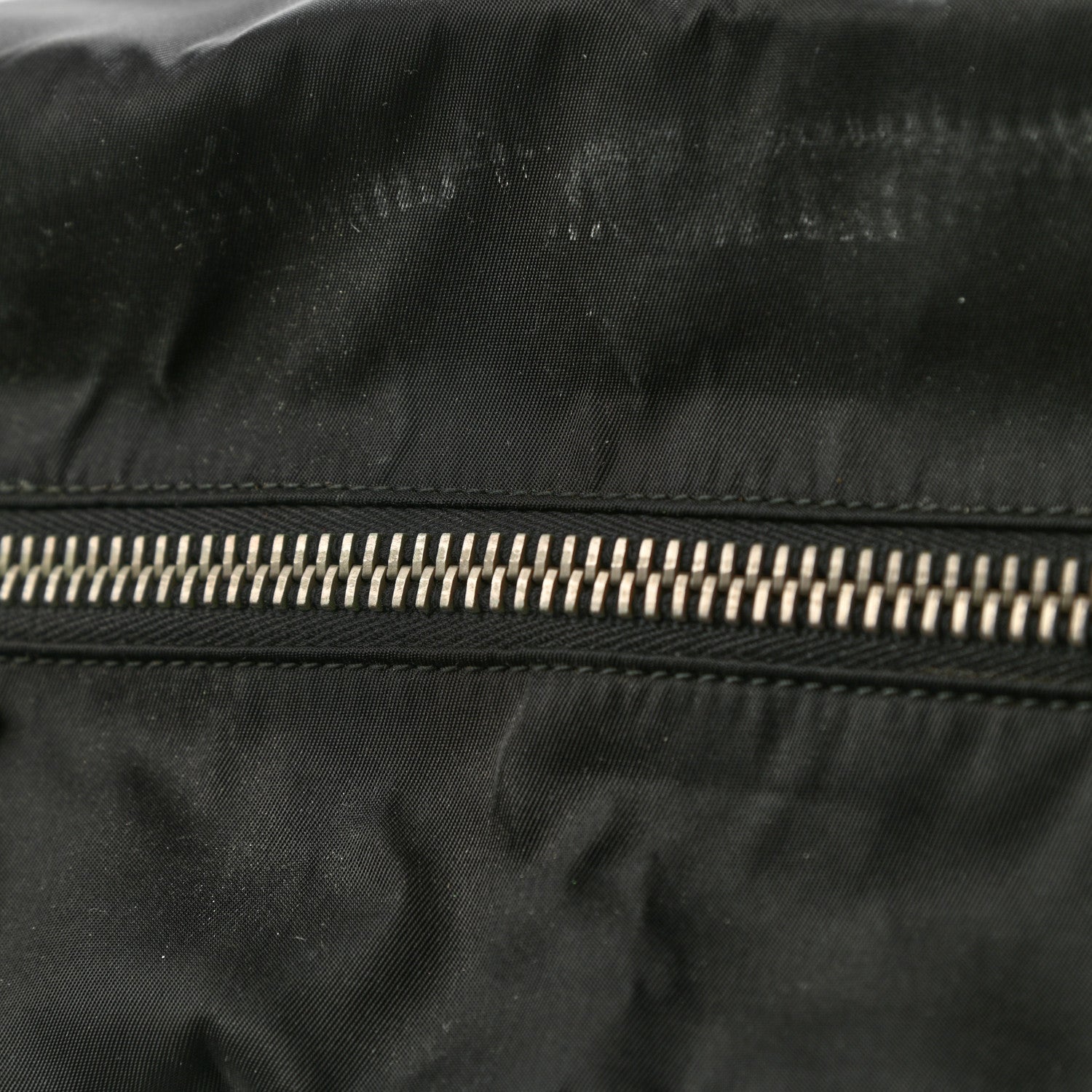 Prada Tessuto Nylon Saffiano Weekender Black 9 of 10