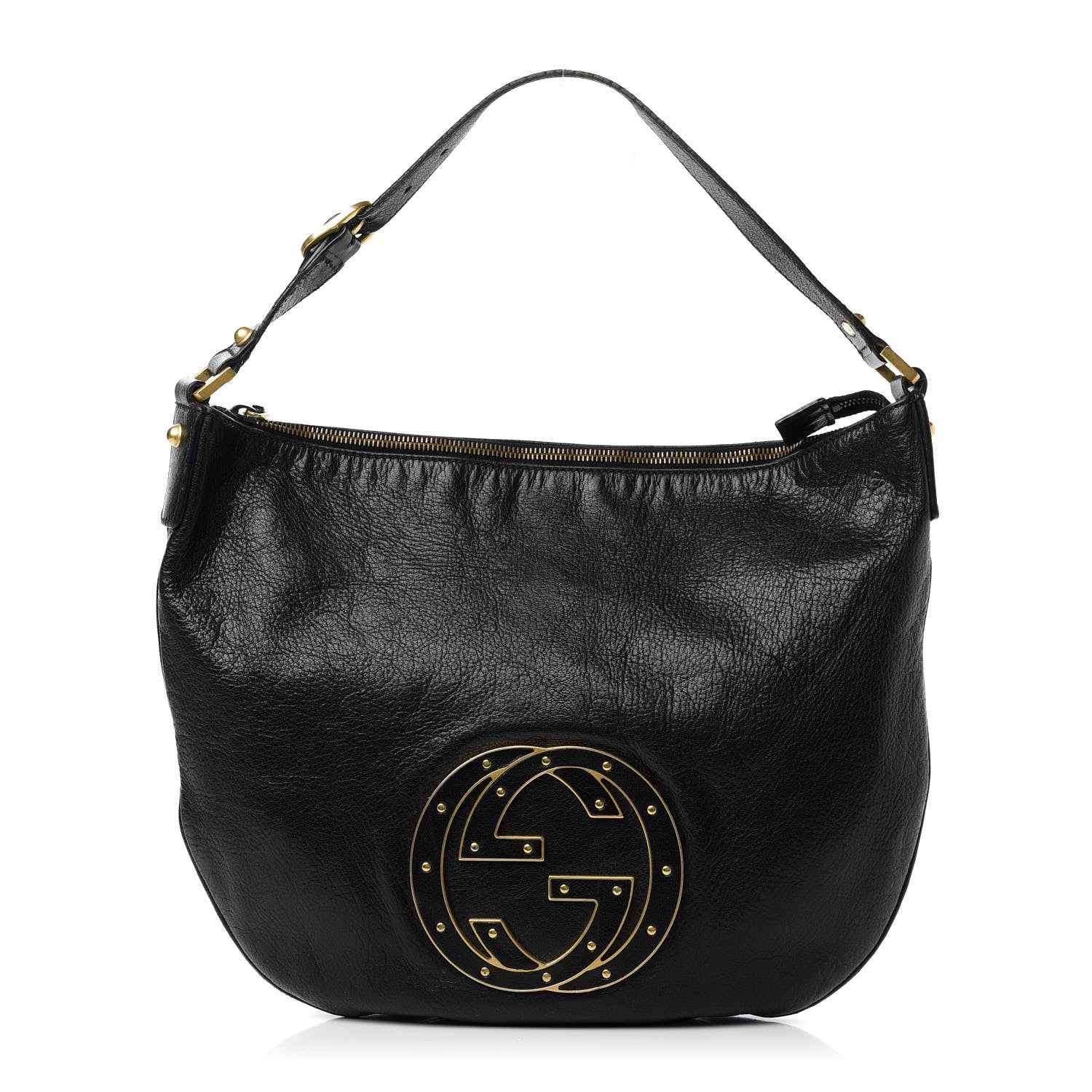 Gucci Calfskin Small Blondie Hobo Black 1 of 10