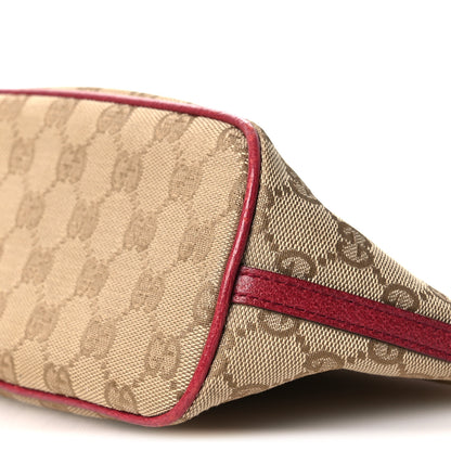 Gucci Monogram Boat Pochette Dark Pink 10 of 12