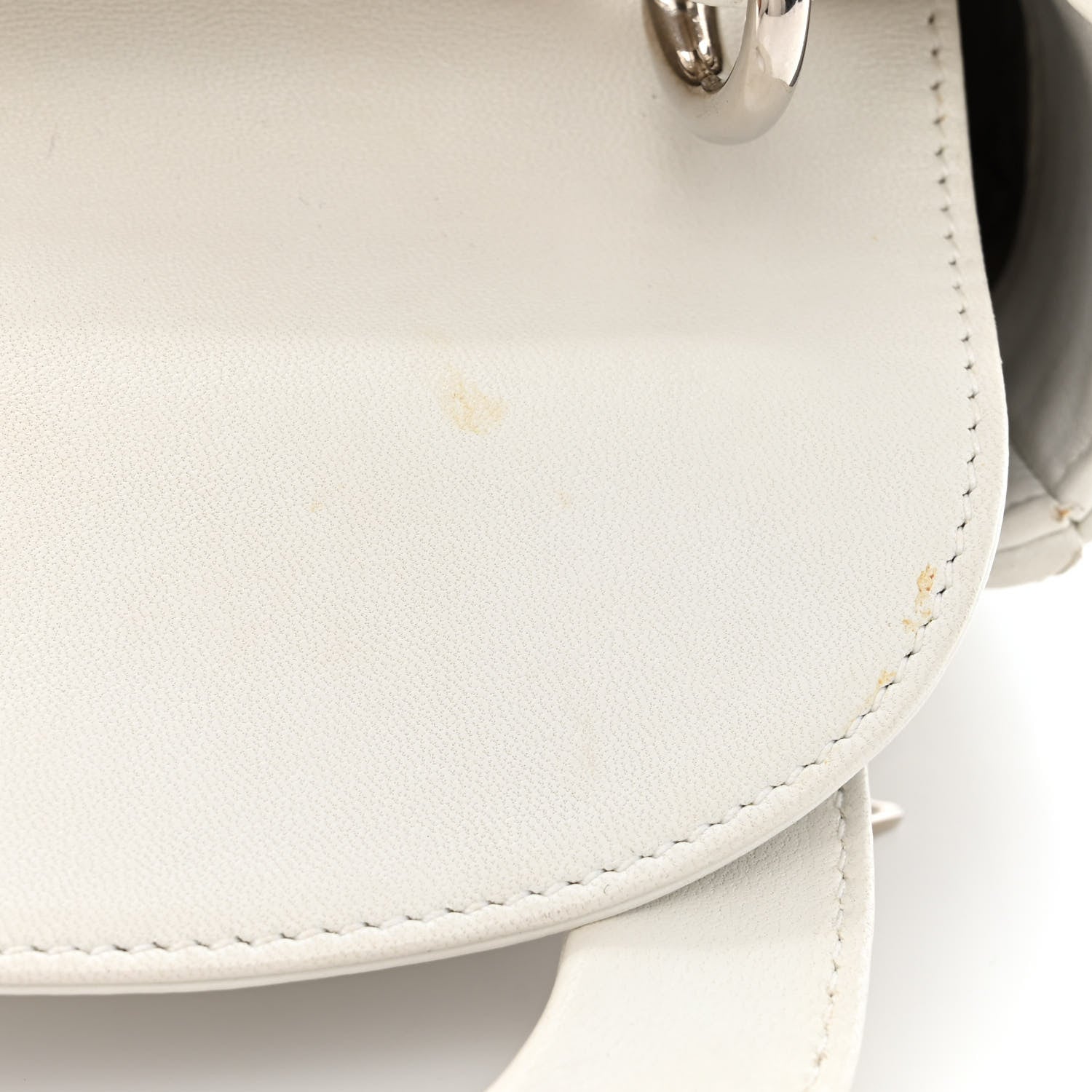 Christian Dior Lambskin Cannage Mini Lady Dior White 14 of 15
