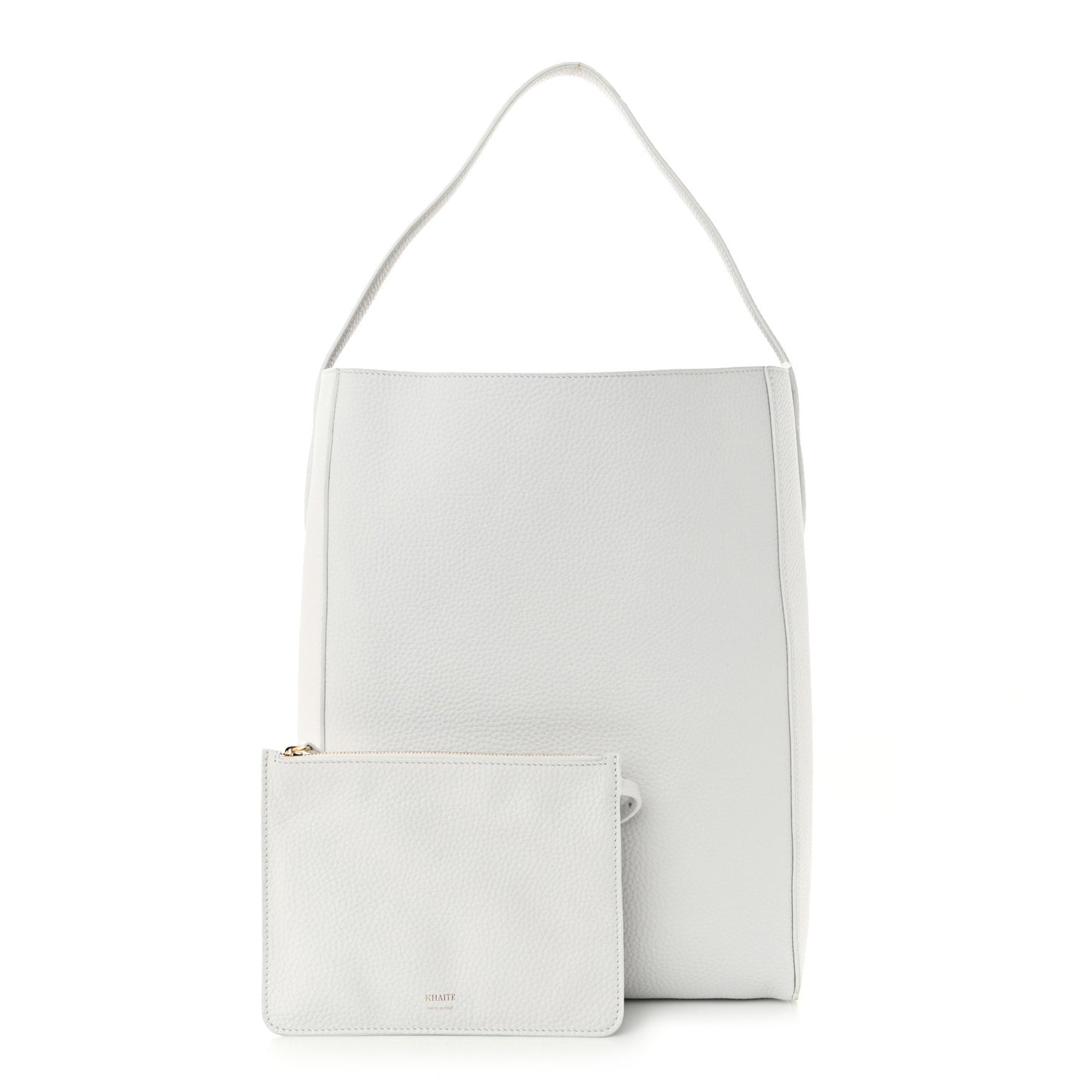 Calfskin Frida Tote Optic White