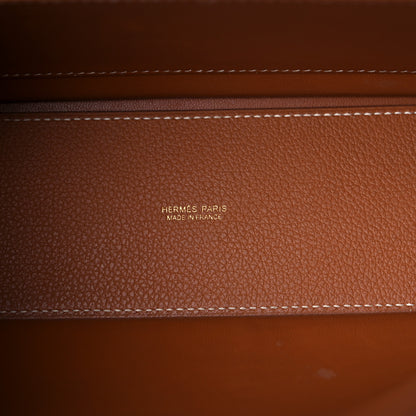 Hermes Evercolor Kelly Danse II Belt Bag Gold 6 of 18