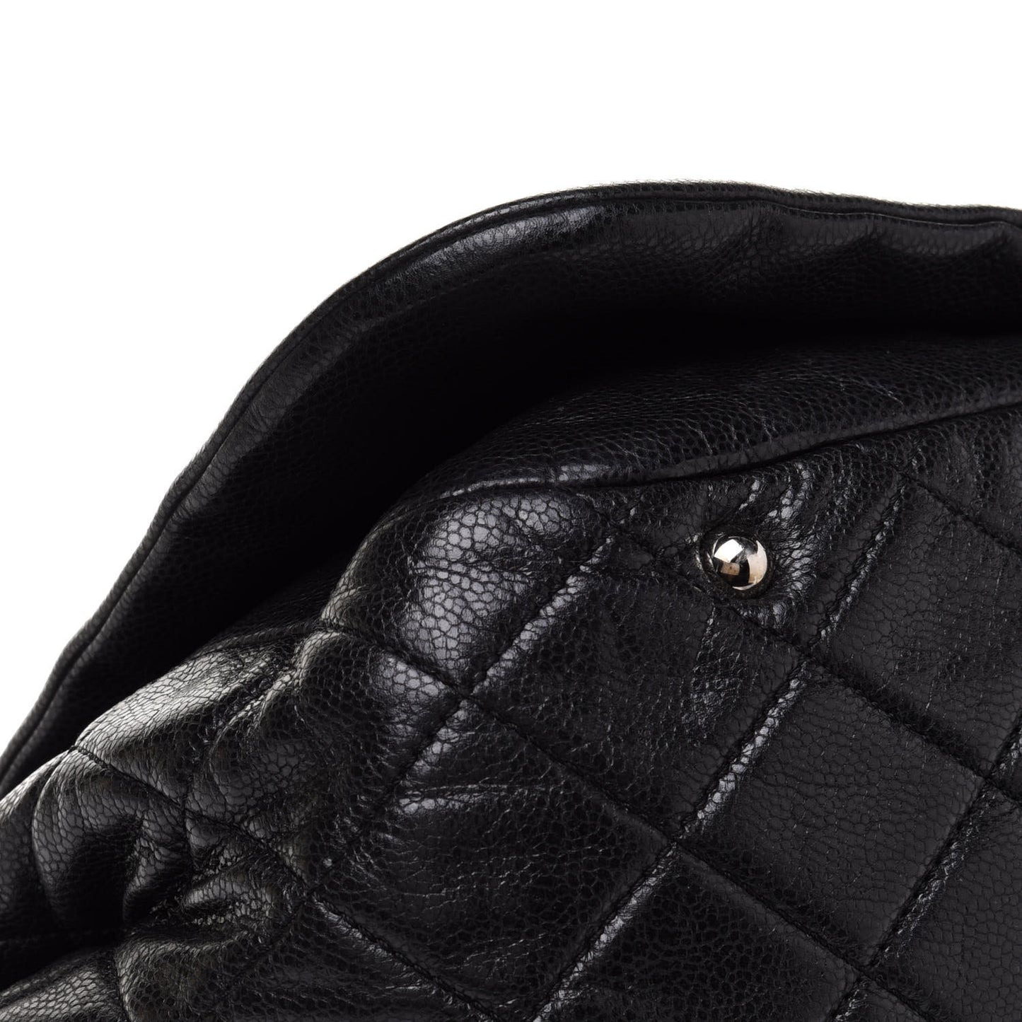 Caviar Timeless CC Accordion Flap Black