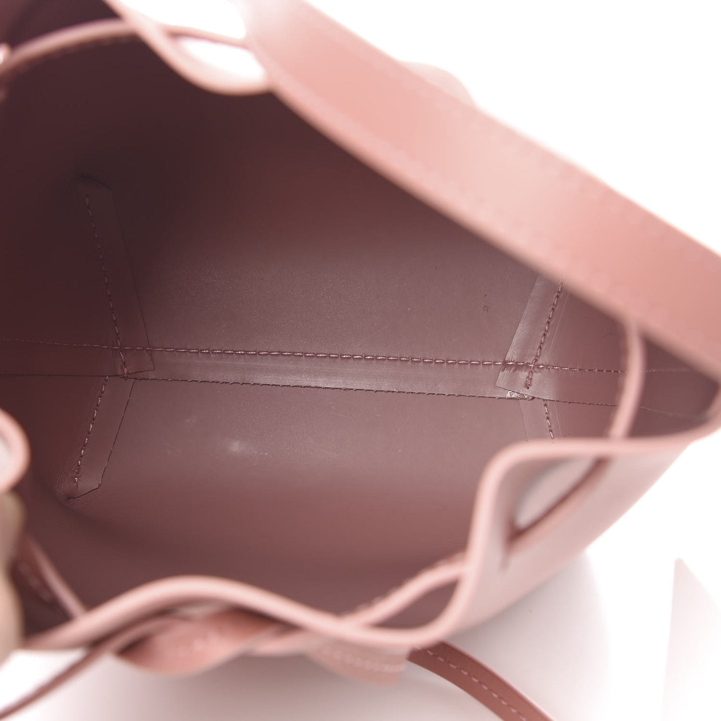 Calfskin Mini Mini Bucket Bag Blush