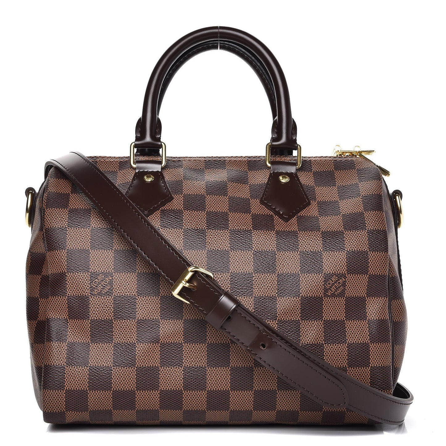 Damier Ebene Speedy Bandouliere 25