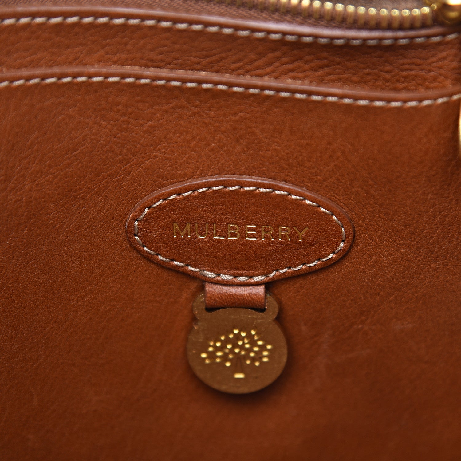 Mulberry Natural Leather Bayswater Oak 5 of 14