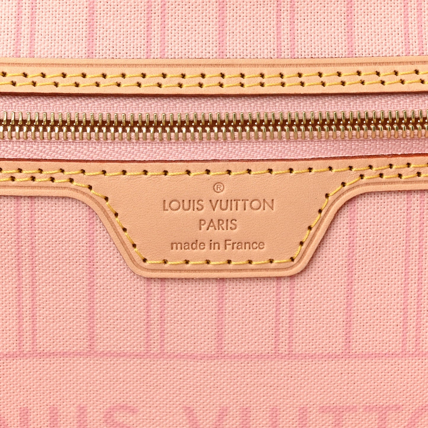 Damier Azur Neo Neverfull MM Rose Ballerine