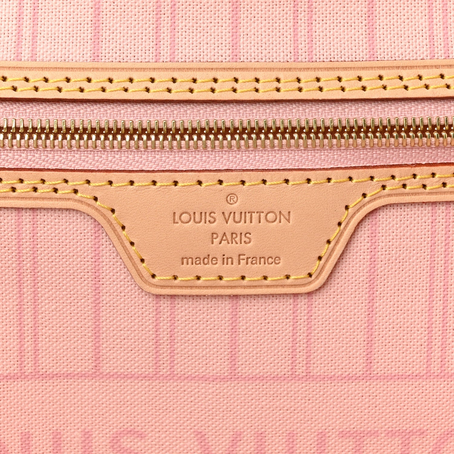 Louis Vuitton Damier Azur Neo Neverfull MM Rose Ballerine 6 of 10