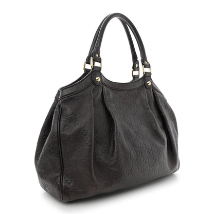 Gucci Guccissima Medium Sukey Tote Chocolate 3 of 20