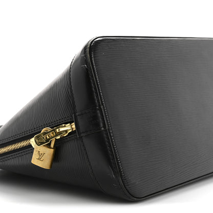Louis Vuitton Epi Alma PM Black 9 of 16