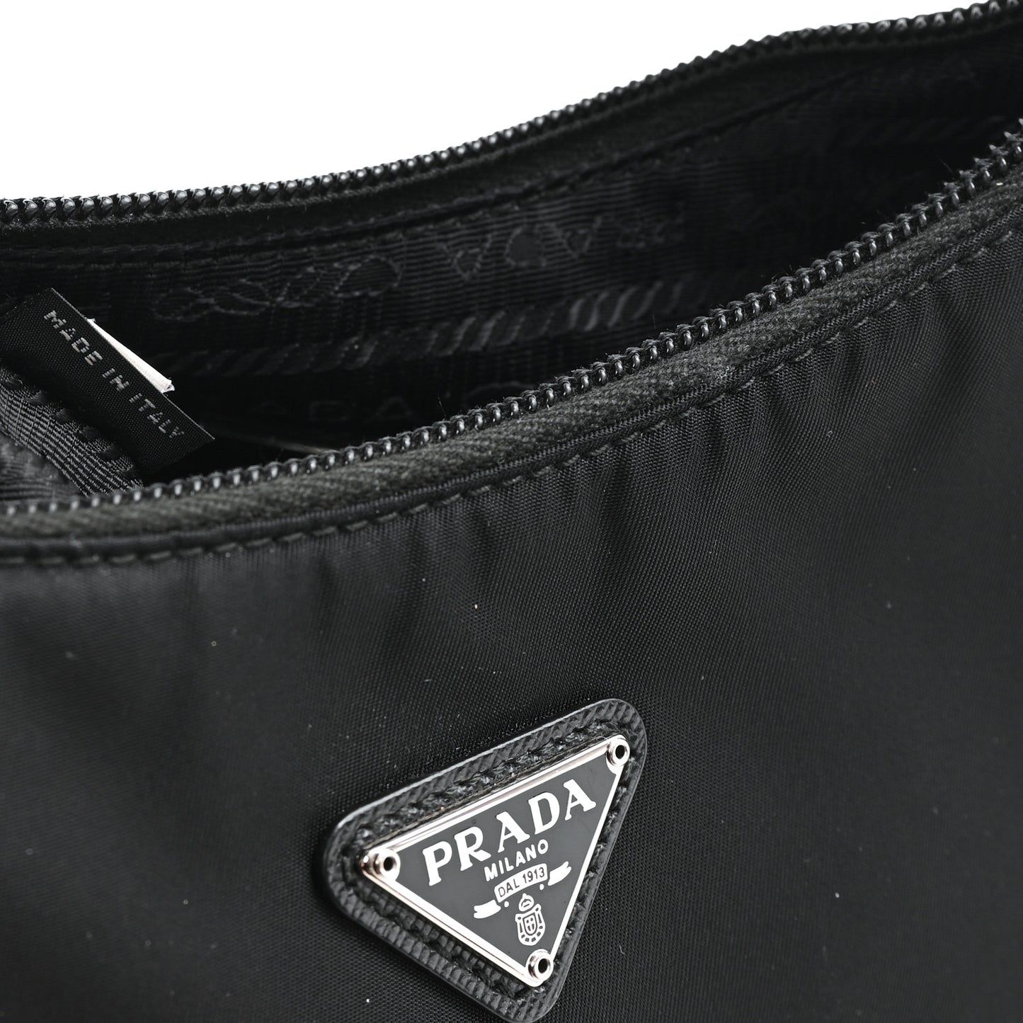 Tessuto Nylon Mini Re-Edition 2000 Bag Black