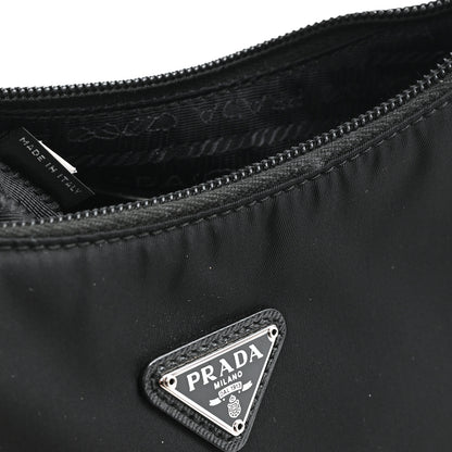 Prada Tessuto Nylon Mini Re-Edition 2000 Bag Black 7 of 11