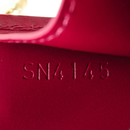 Louis Vuitton Vernis Key Pouch Magenta 7 of 7