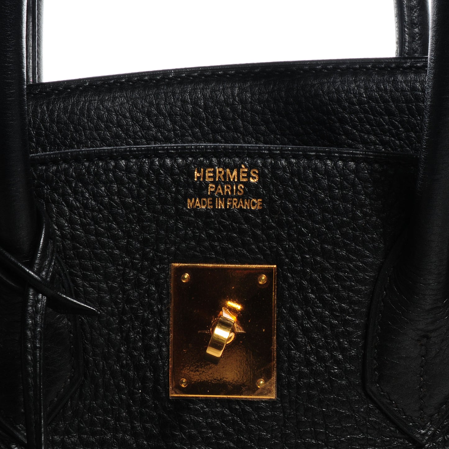 Taurillon Clemence Birkin 35 Black
